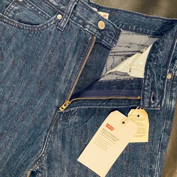 LEVI'S : Wellthread 70's High Rise Straight Fit Women's Jeans (Size: 28x29) NWT - Picture 6 of 12